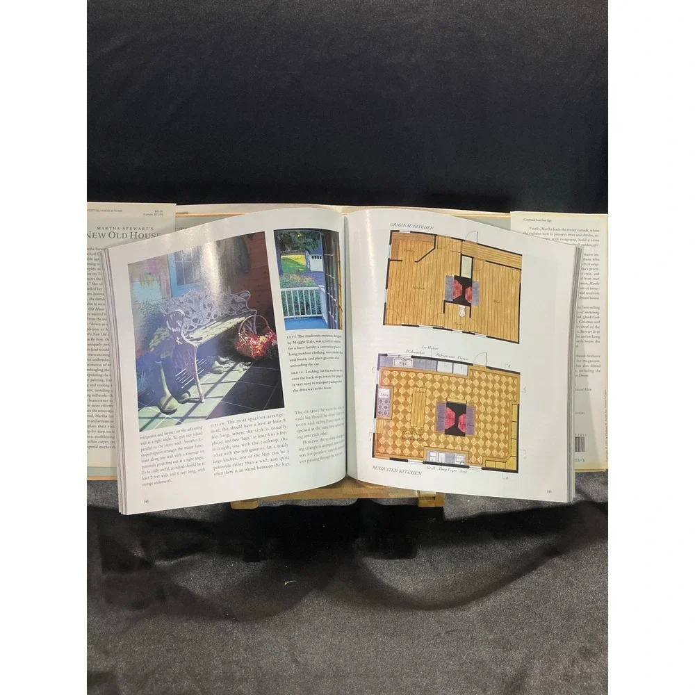 Martha Stewart's New Old House Restoration Renovation Hardcover Book 1992 1st Ed